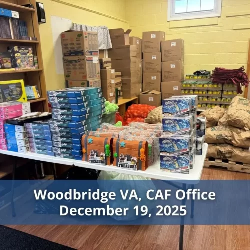 Woodbridge VA, CAF Office | December 19, 2025