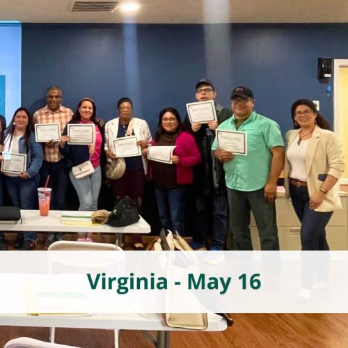 Virginia - May 16