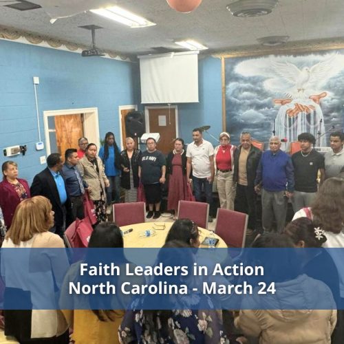 Faith Leaders in Action - March 2025
