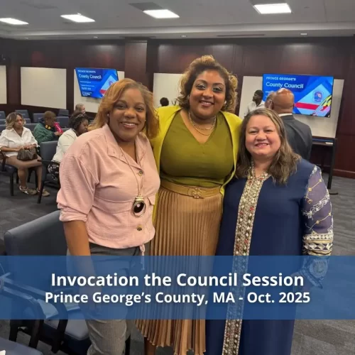 Invocation at the Prince George’s County Council Session