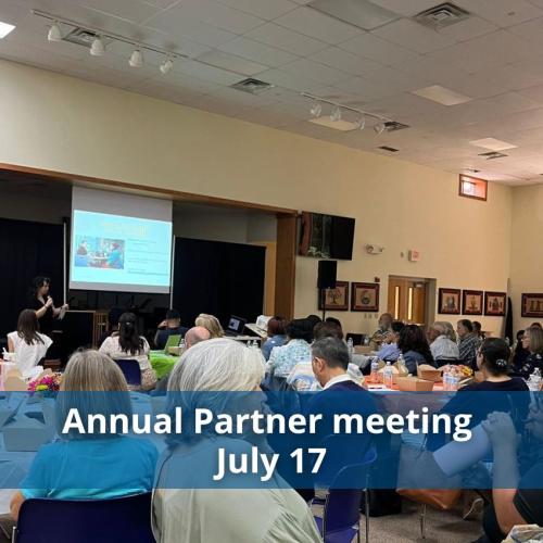 Annual Partner meeting