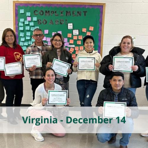 Virginia - Dec. 14