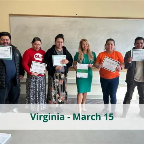 Virginia - March 15